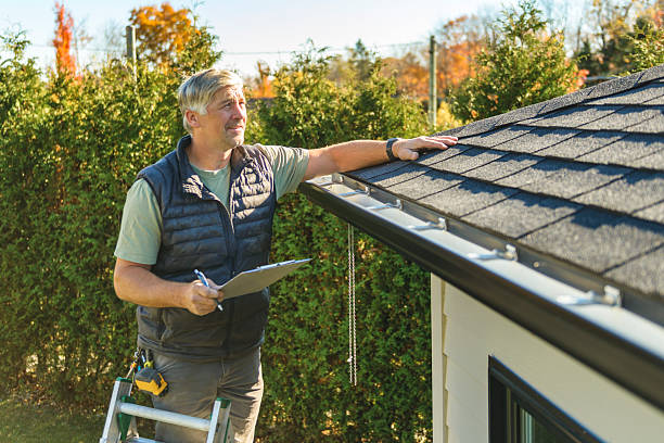 Professional Roof Leak Repair technician working in Zoar, OH